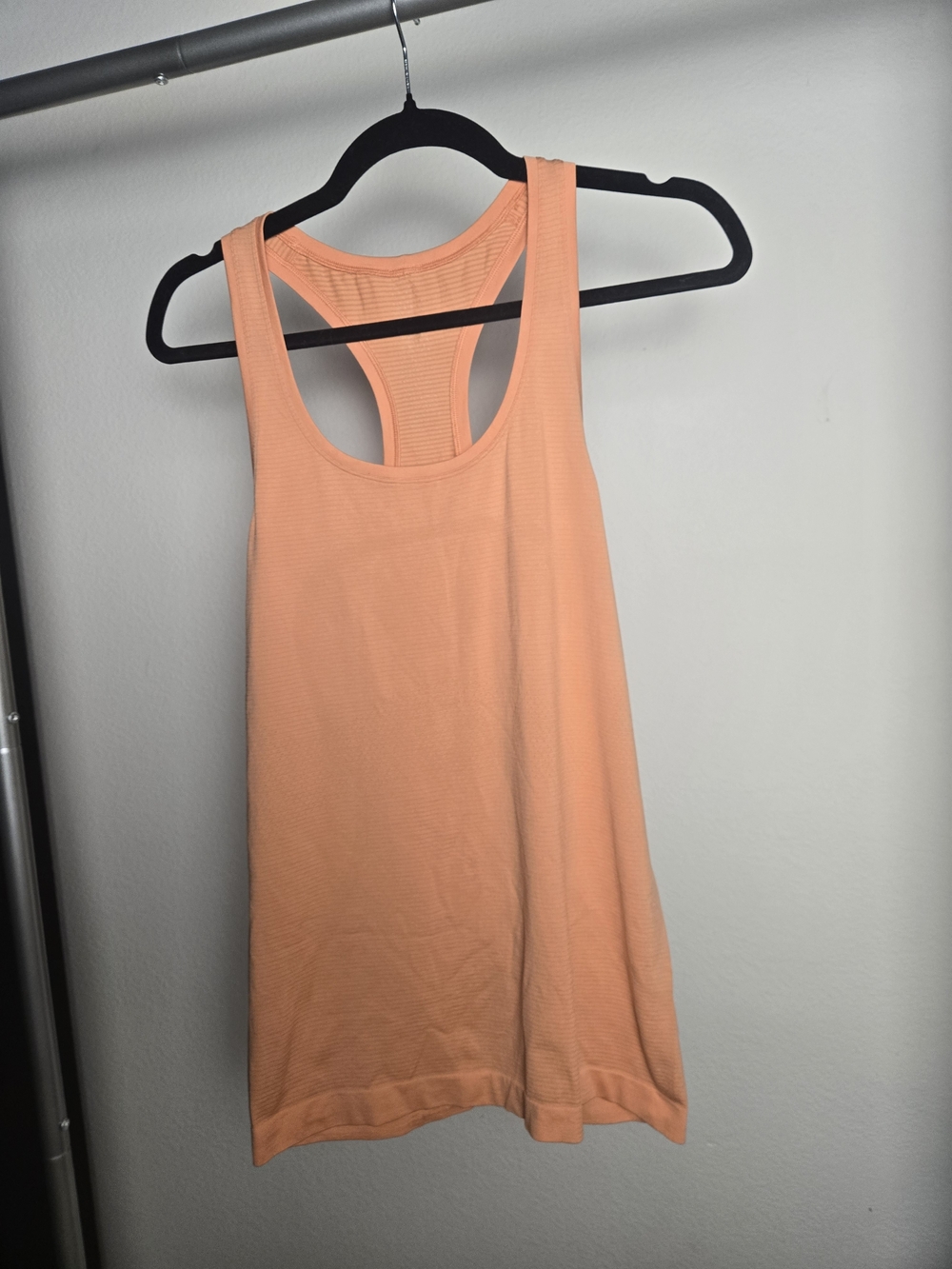 lululemon athletica Peach Racerback Performance Tank